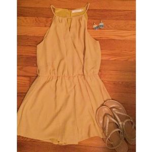 Yellow Romper by Lush